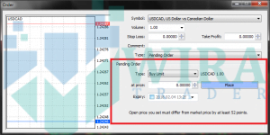 Cara pending order di forex