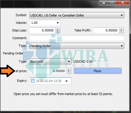 Cara pending order di forex