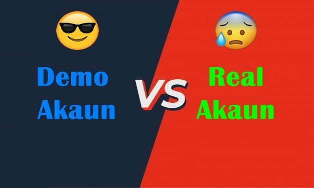 Perbezaan Psikologi Antara Demo Live Akaun
